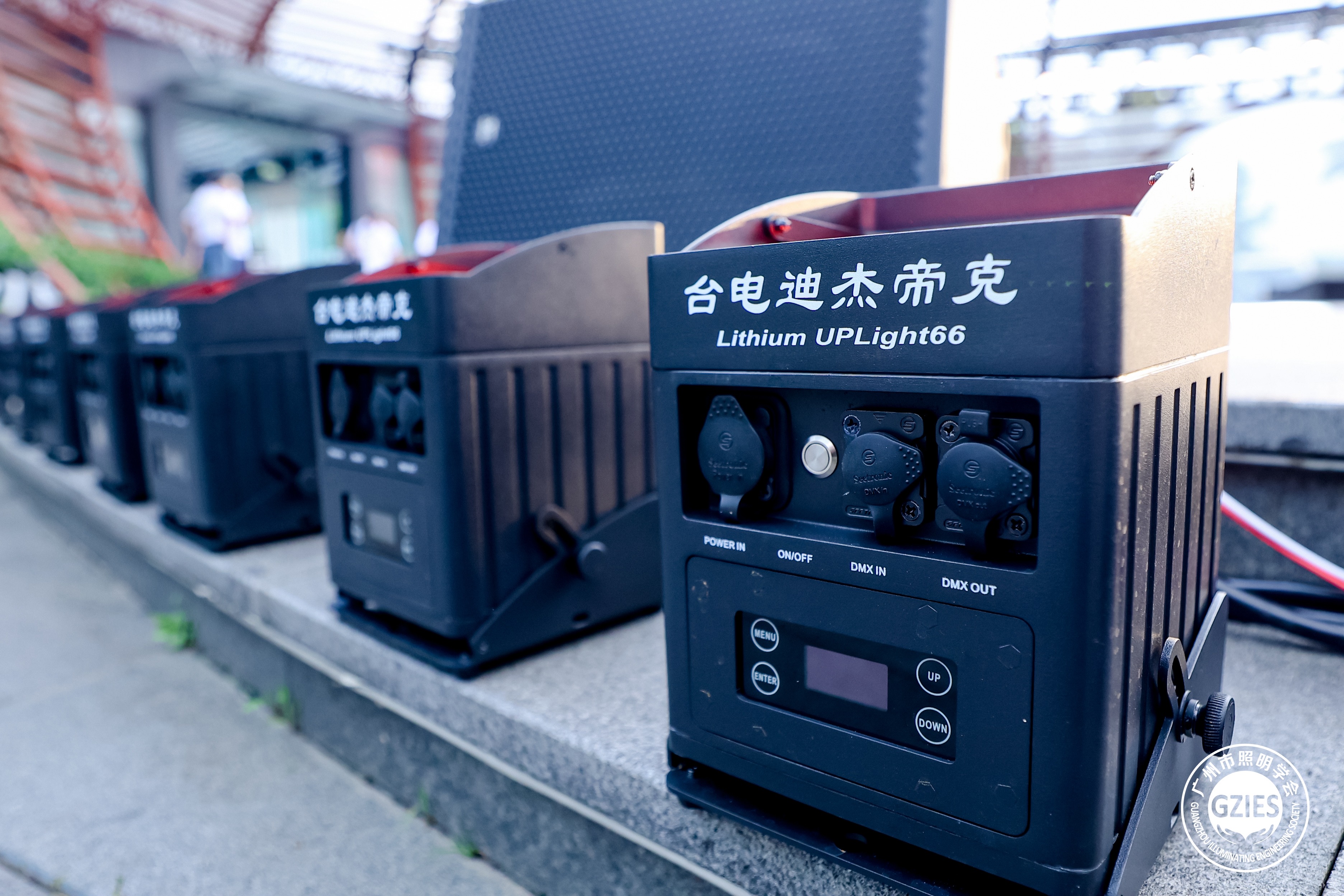 廣州臺電鋰電燈為《大美流溪河，光行山水間》光影秀增色添彩